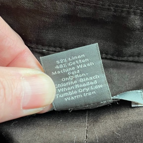 Ann Taylor Brown Linen Blend Jacket S - Picture 5 of 5